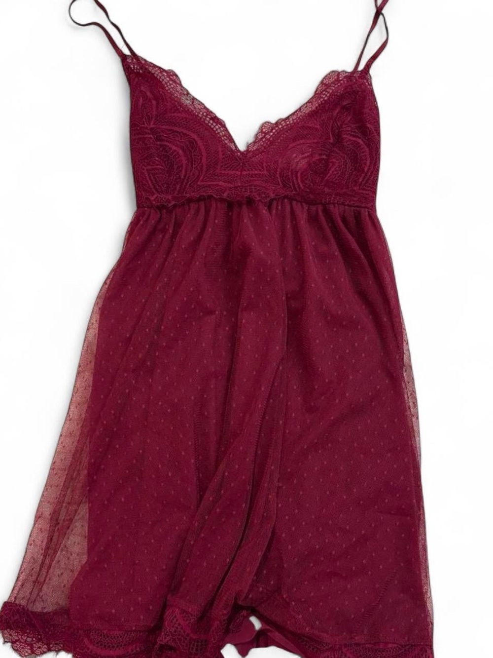 anthropologie babydoll slip dress